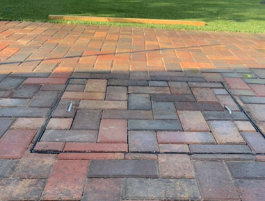 Decorative pavers for walkway, backyard, patio, pooldeck. 